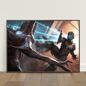 Dead Space Poster | Isaac Clarke Wall Art | Game Print #3