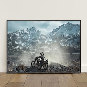 Days Gone Poster | Deacon St. John Wall Art | Game Print #3