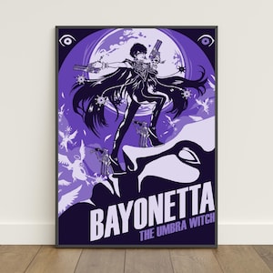 Poster di Bayonetta / Arte murale di Cereza / Stampa del gioco