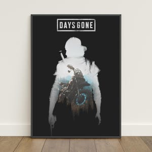 Days Gone Poster | Deacon St. John Wall Art | Game Print