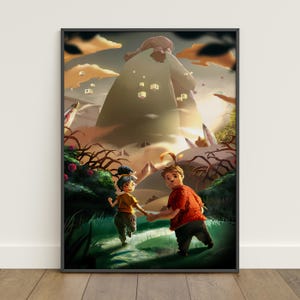 Es Nimmt Zwei Poster | Cody & May Wandkunst | Spiel-Print