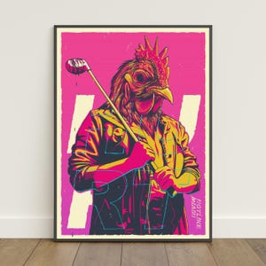 Hotline Miami Poster | Jacket Wall Art | Game Print #2