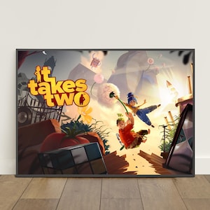 It Takes Two Poster | Cody & May Wall Art | Game Print
