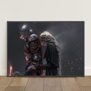 Dark Souls Poster | Chosen Undead Wall Art | Game Print #6