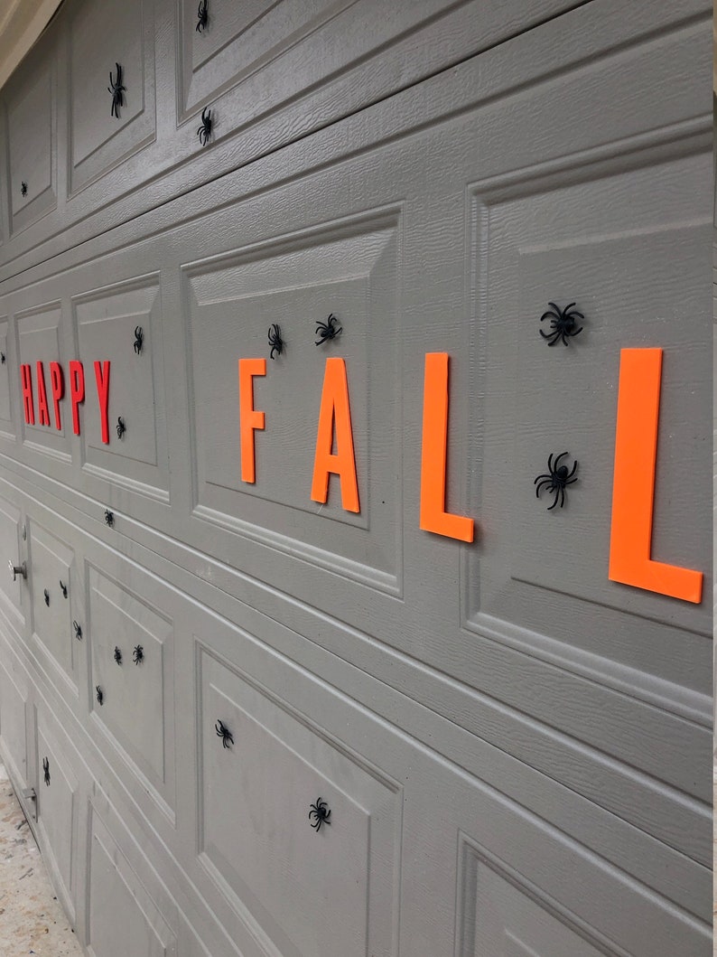 Garage Door Letters Etsy