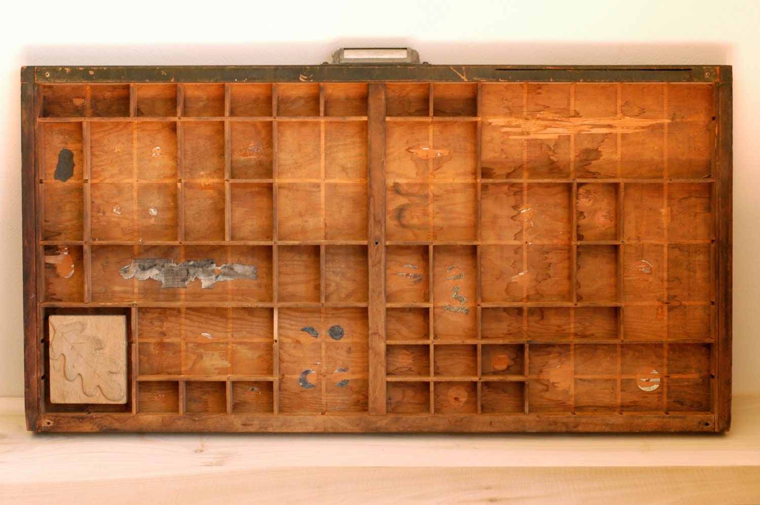 Vintage Letterpress Printers Drawer Etsy