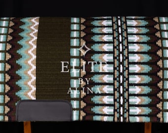 Elite western show blanket custom saddle pad Western Show Pad Saddle blanket horse pad horse riding pad horse show pad