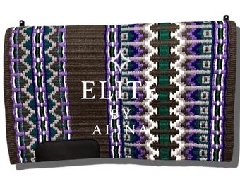 Western show pad combination custom Western saddle Pad
