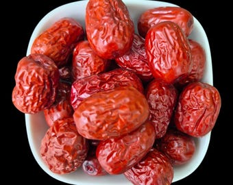 Échantillon gratuit de jujube dattes rouges bio naturel de qualité supérieure superaliment frais