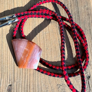 Wyoming Agate Bolo Tie