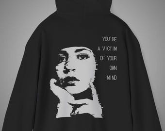 Gothic Y2k Grunge Hoodie, Darkness Emo Hoodie, Unisex Grunge Y2k Grunge Hoodie, Grunge Goth Gift, Vintage Grunge Hoodie,  Retro Dark hoodie