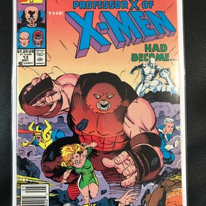 Puede incluir: Portada de cómic "What If... Professor X of the X-Men Had Become... The Juggernaut!" con Juggernaut, otros personajes de X-Men y el logo de Marvel Comics. La portada tiene colores vibrantes e ilustraciones dinámicas.