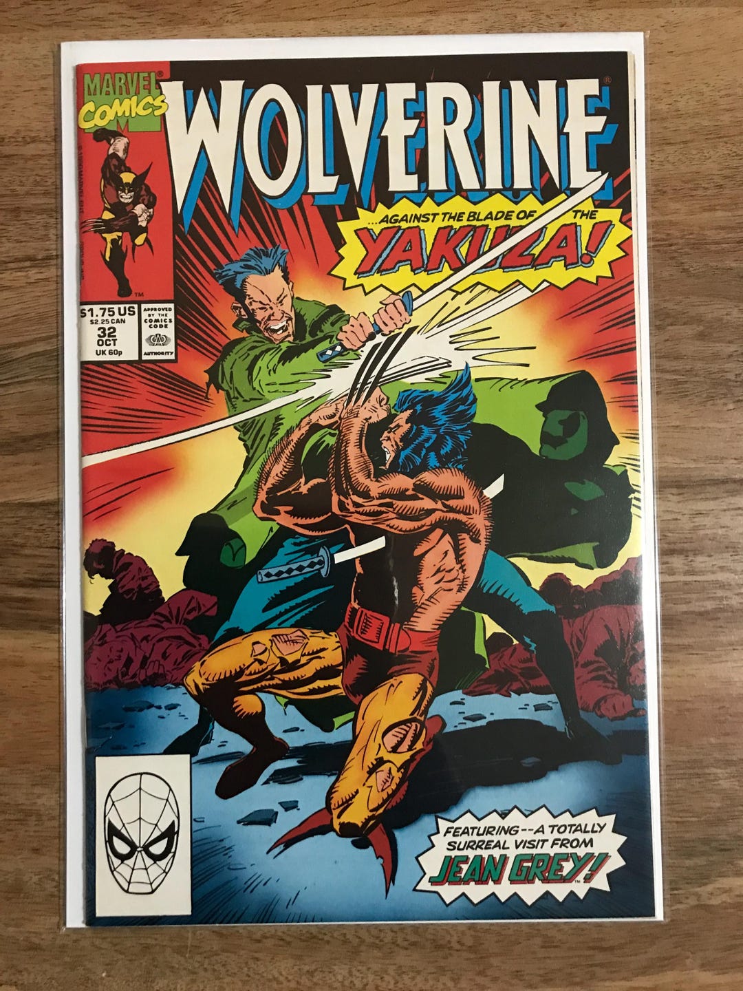 1990 Wolverine #32 Vintage Comic - Etsy