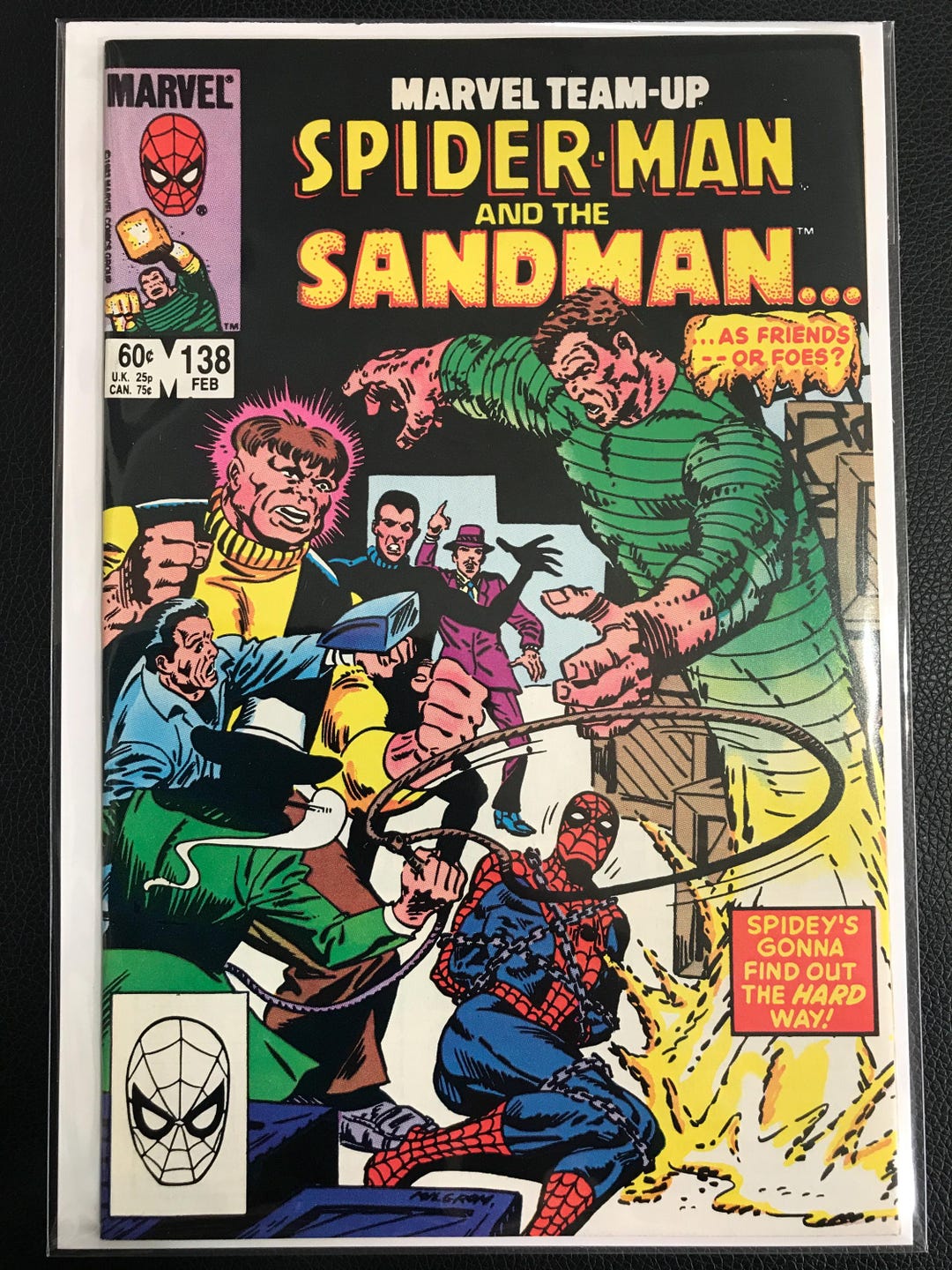1983 Marvel Team-up #138 Spider-man Vintage Comic - Etsy