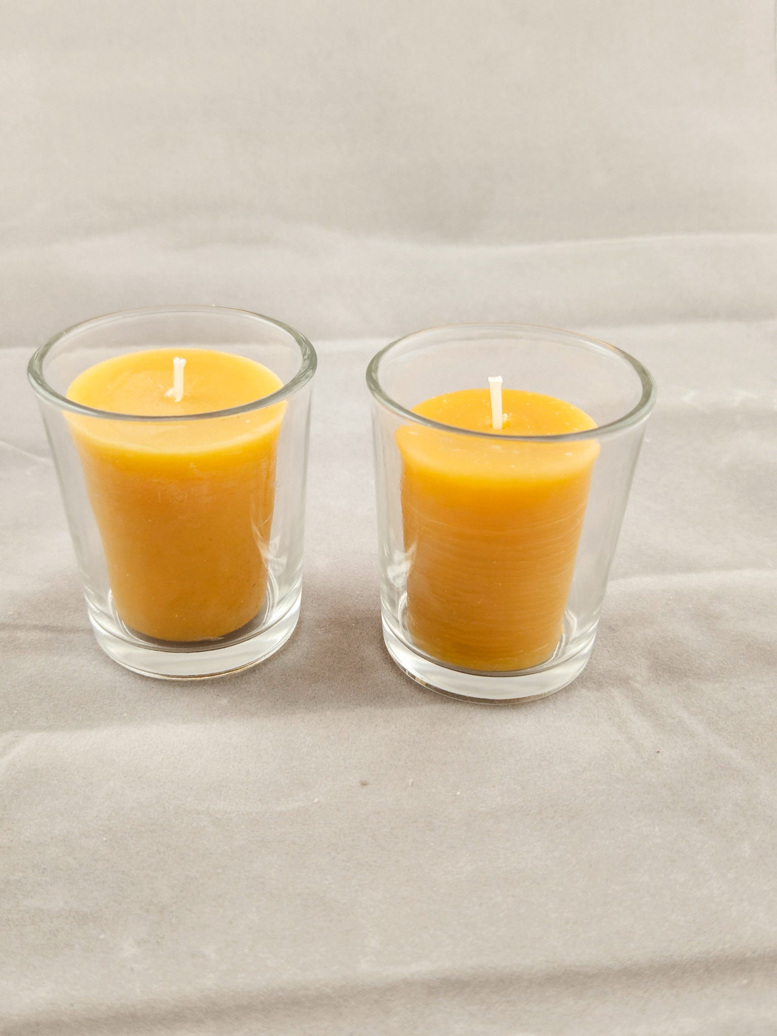 100 Beeswax Votive Candles 4 6 12 48 Etsy