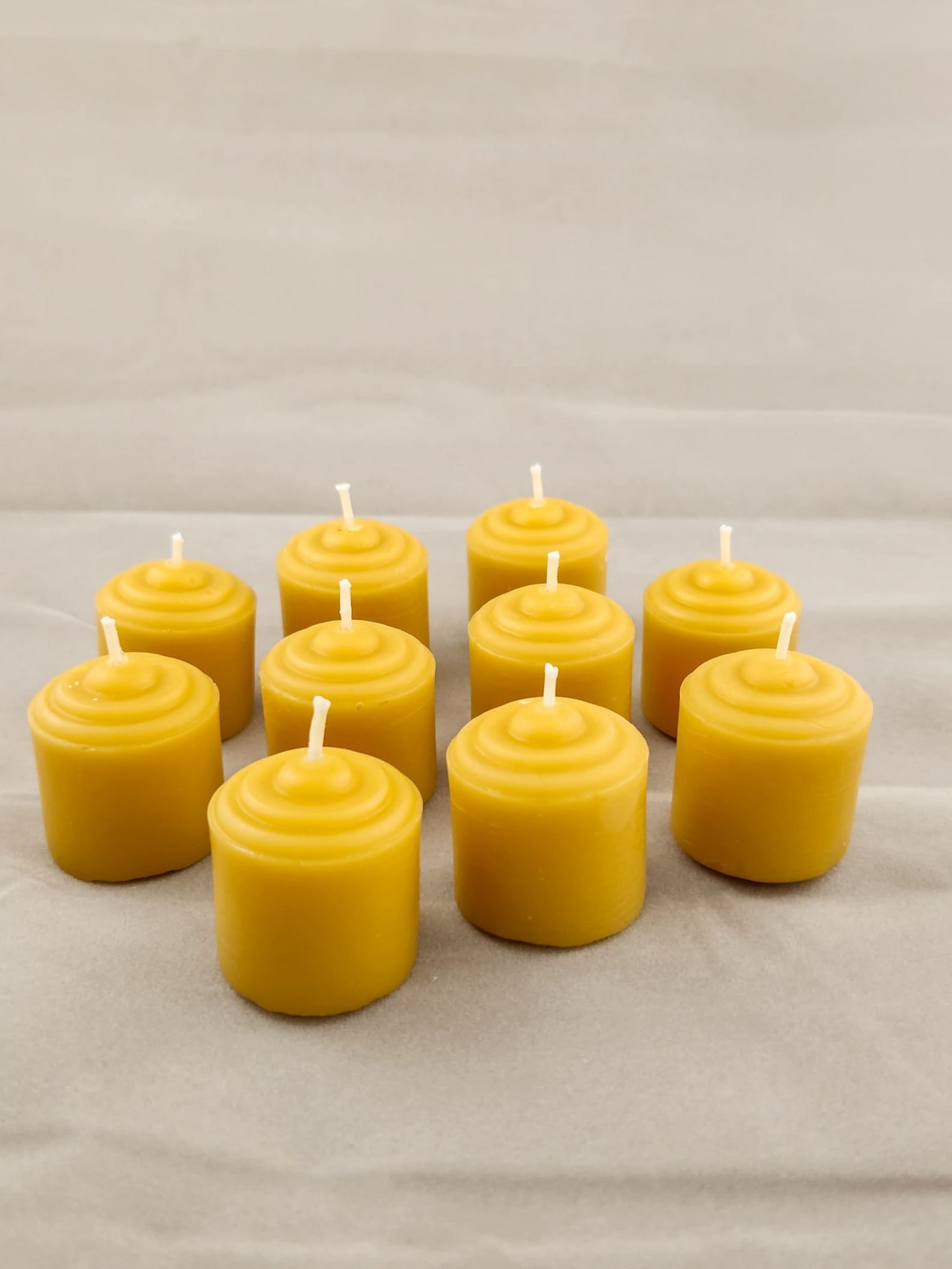 100 Beeswax Small Votive Candles 6 9 12 100 200 Etsy