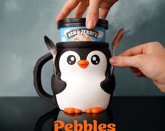 Pint Pal Pebbles der Pinguin-Eiscreme-Halter