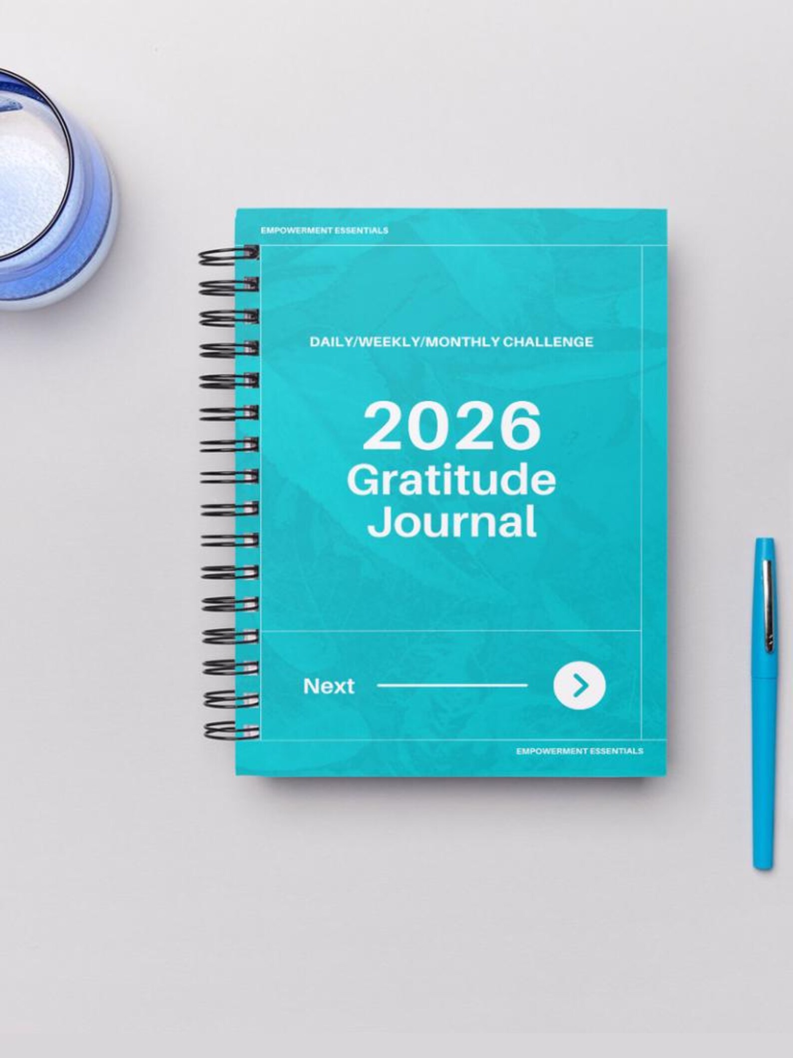 2026 Printable Gratitude Journal | Daily/weekly/monthly Reflection ...