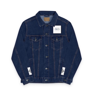 Embroidered Unisex Denim Jacket