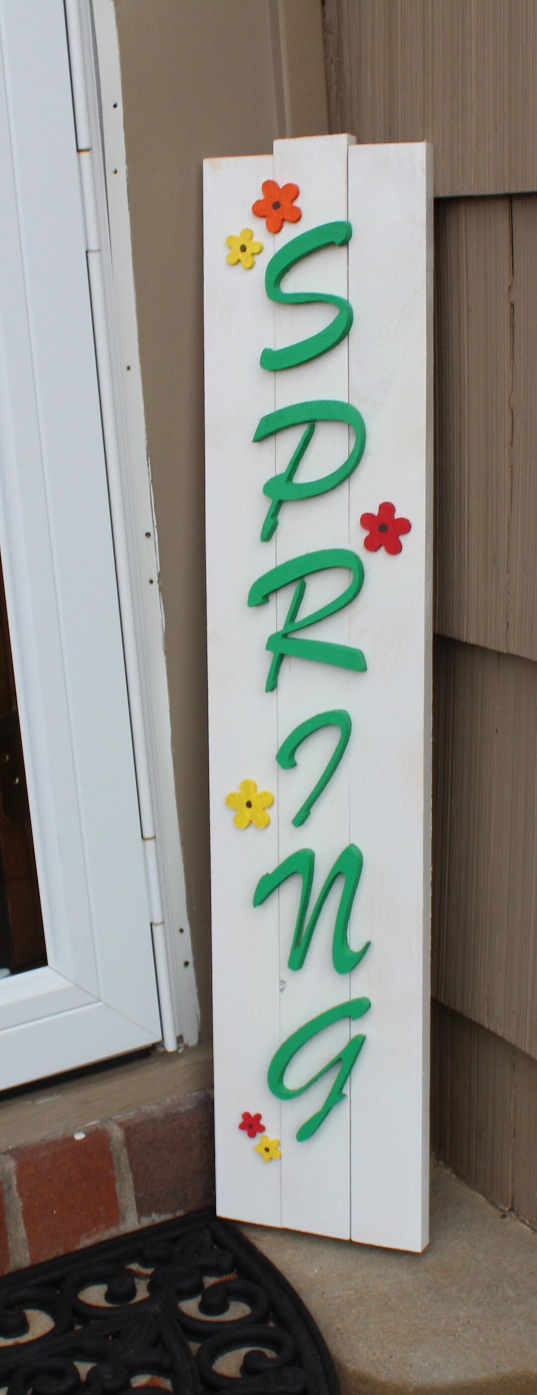 Spring Door Sign - Etsy