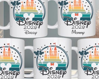 Mickey and Minne Mouse Personalized Mug , Mickey Mouse Cup , Disney Mug , Custom Mug , Funny Mug, Disney Lovers Gift Mug , Coffee Mug