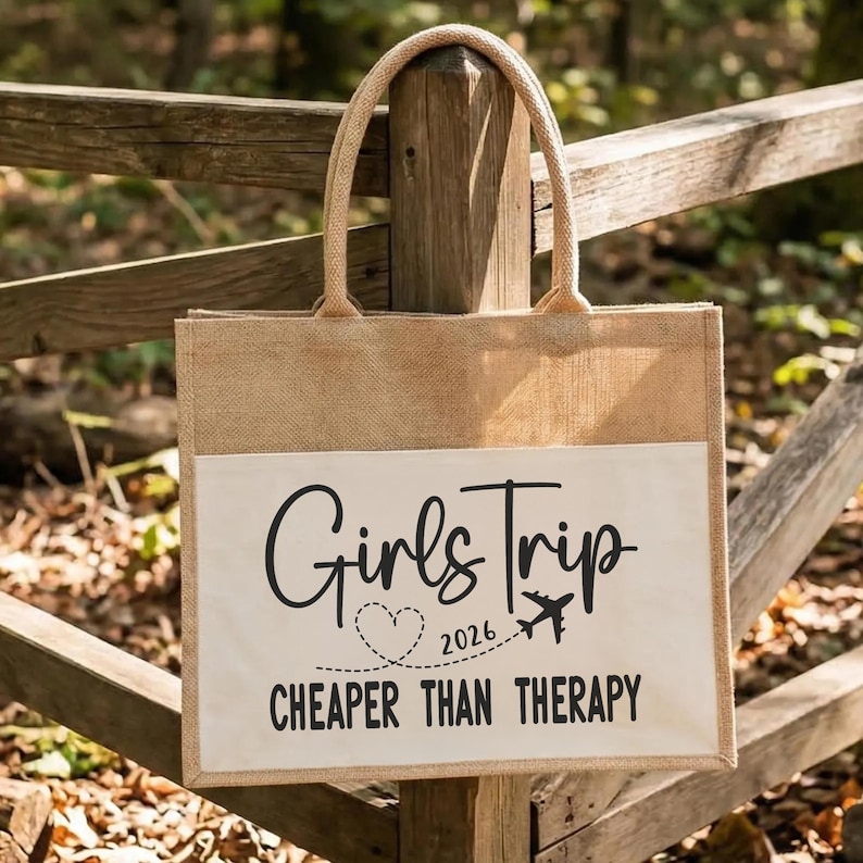 Girls Trip 2026 Tote Bag, Girls Trip Gifts, Girls Weekend Gift ...