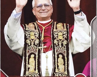 Psa 10 2025 Topps Now 1st American Pope Pope Pope Leo Xiv Rc