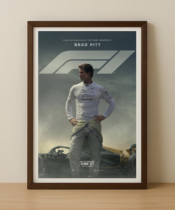 F1 the Movie Poster - Etsy