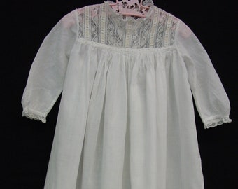 Beautiful Antique Baby,Doll Gown,Small Cotton Lawn Much Hand Work, Perfect