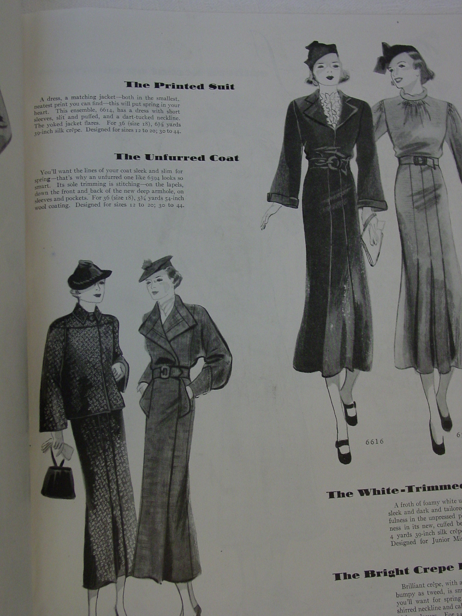 Vintage Delineator Magazine January 1936 Ski Cover Fiction