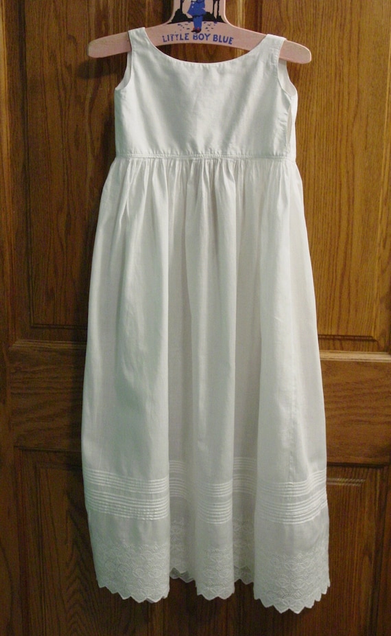 Adorable Vintage Edwardian Childs Slip/Petticoat U