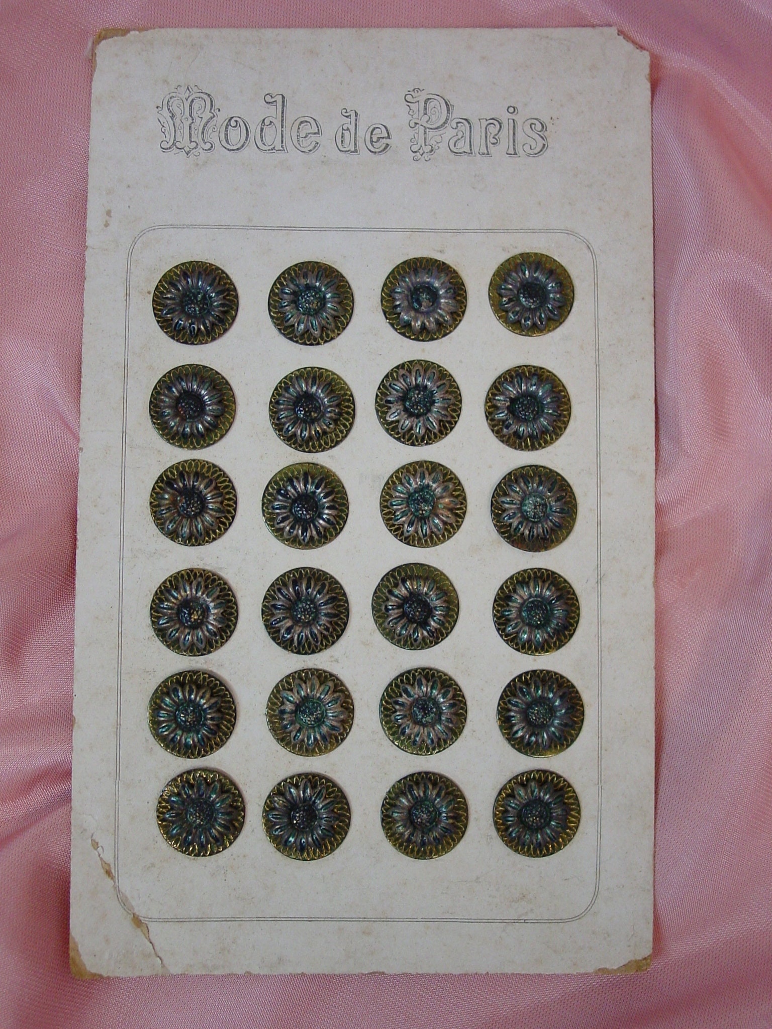 Vintage Paris Buttons - Etsy
