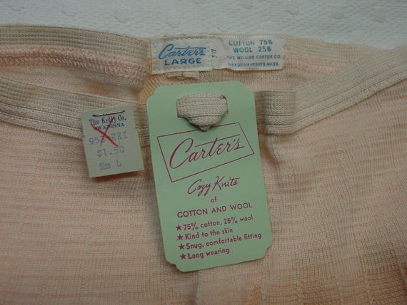 Vintage Little Girls Long Underwear by Carter's Unused | Etsy