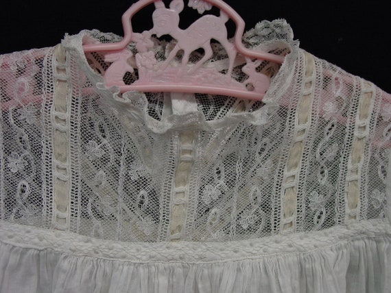 Beautiful Antique Baby,Doll Gown,Small Cotton Law… - image 2