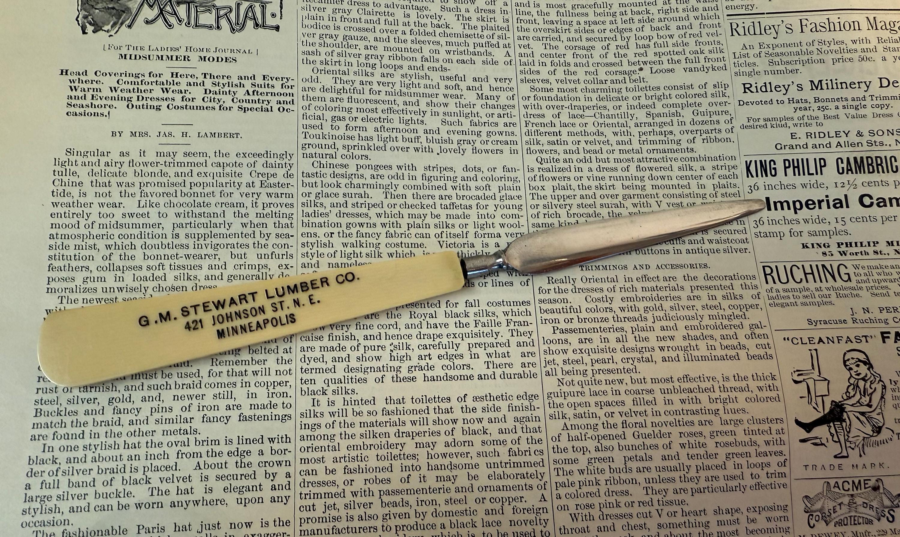 Fuller Brush Letter Opener (JAS) Fuller Brush Letter Opener (JAS)