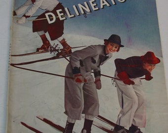 洋書 Delineator July 1933 THE DELINEATOR (HOLIDAY NUMBER, VOL. LI, NO. 1) JANUARY 1898