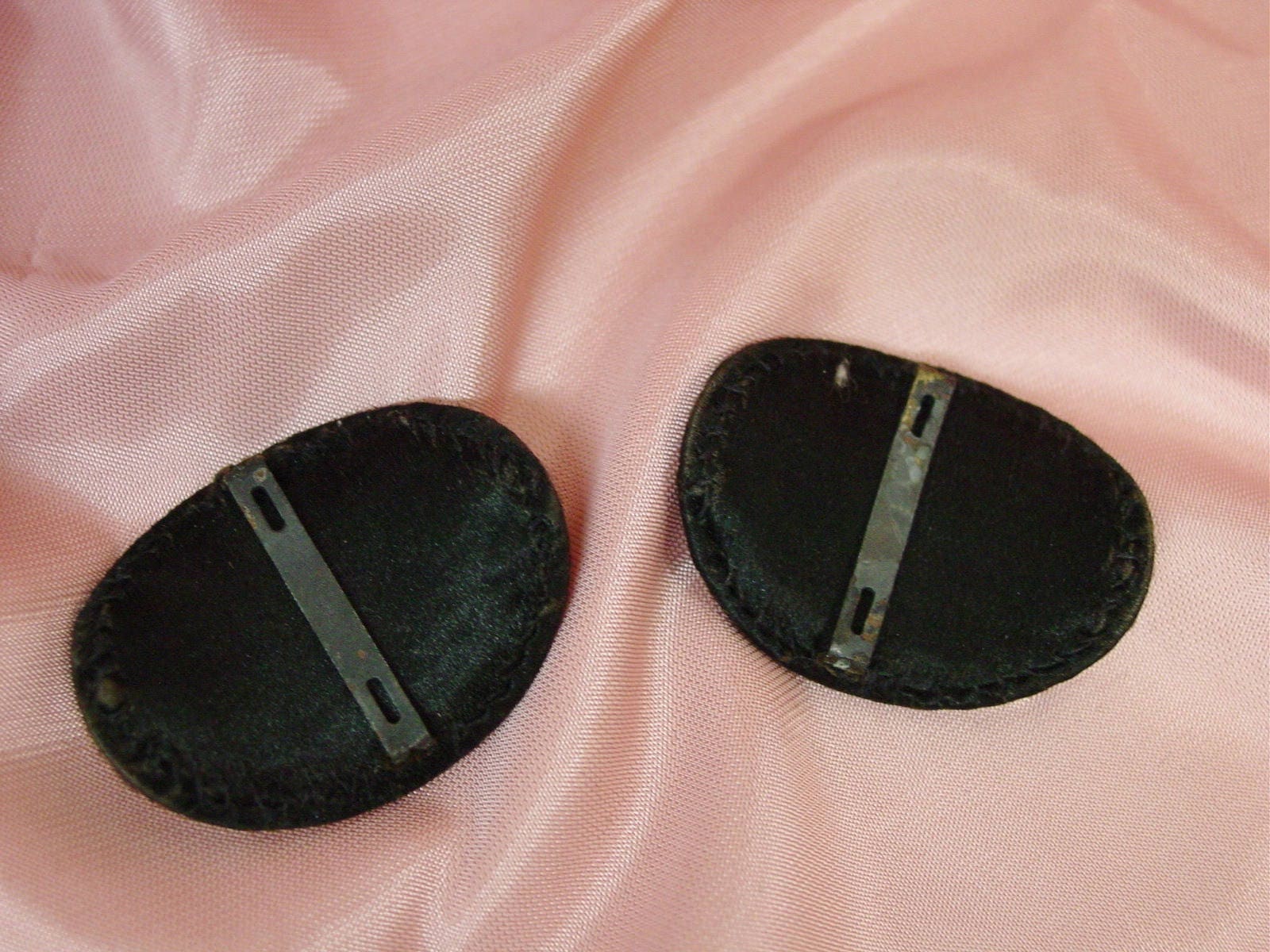 Antique Shoe Clips Exceptional Tiniest Cut Steelsrhinestones Etsy