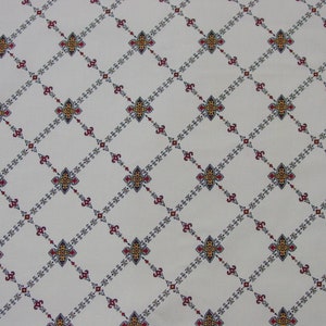 Vintage Dress Fabric 3 Yards 14&quot;, 37&quot; Wide Very Nice, Rayon or Blend