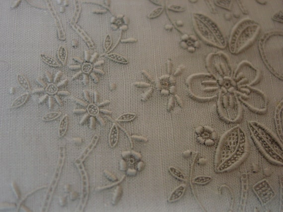 Exquisite Vintage Bridal Handkerchief Made in Mad… - image 7