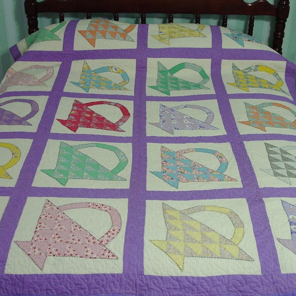 Basket Quilt Block Etsy