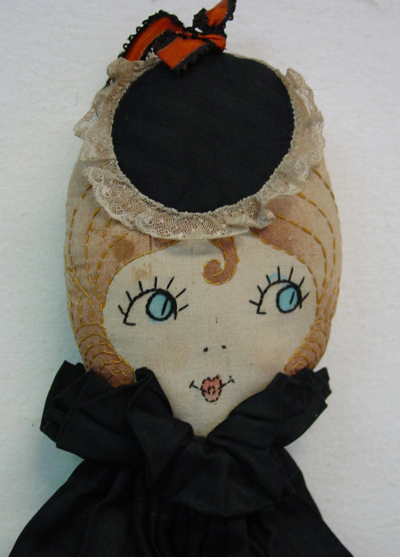 Antique Laundry Bag Doll Hand Made c.1930's Hard to Find