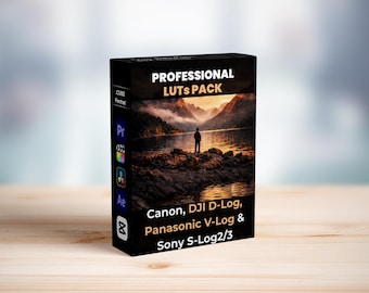 Professional LUTs Pack Bundle – Cinematic Color Grading (Digital Download)