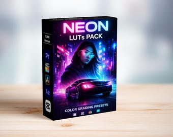 Neon LUTs Pack Bundle - 15+ LUTs Pack