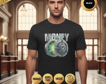 My Money  Shirt, Unisex Investor Finance Tee, Day Trader Gift, Stock Market T-Shirt, Funny Hustle Mindset, 100% Cotton