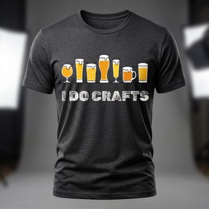 Maglietta per gli amanti della birra artigianale, maglietta con grafica divertente del birrificio, regalo per chi beve IPA