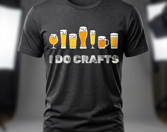 Craft Beer Lover T-Shirt, Funny Brewery Graphic Tee, IPA Drinker Gift