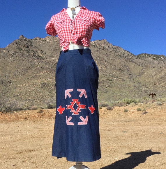 Vintage H BAR C - BANDANA - Western Ranchwear - De