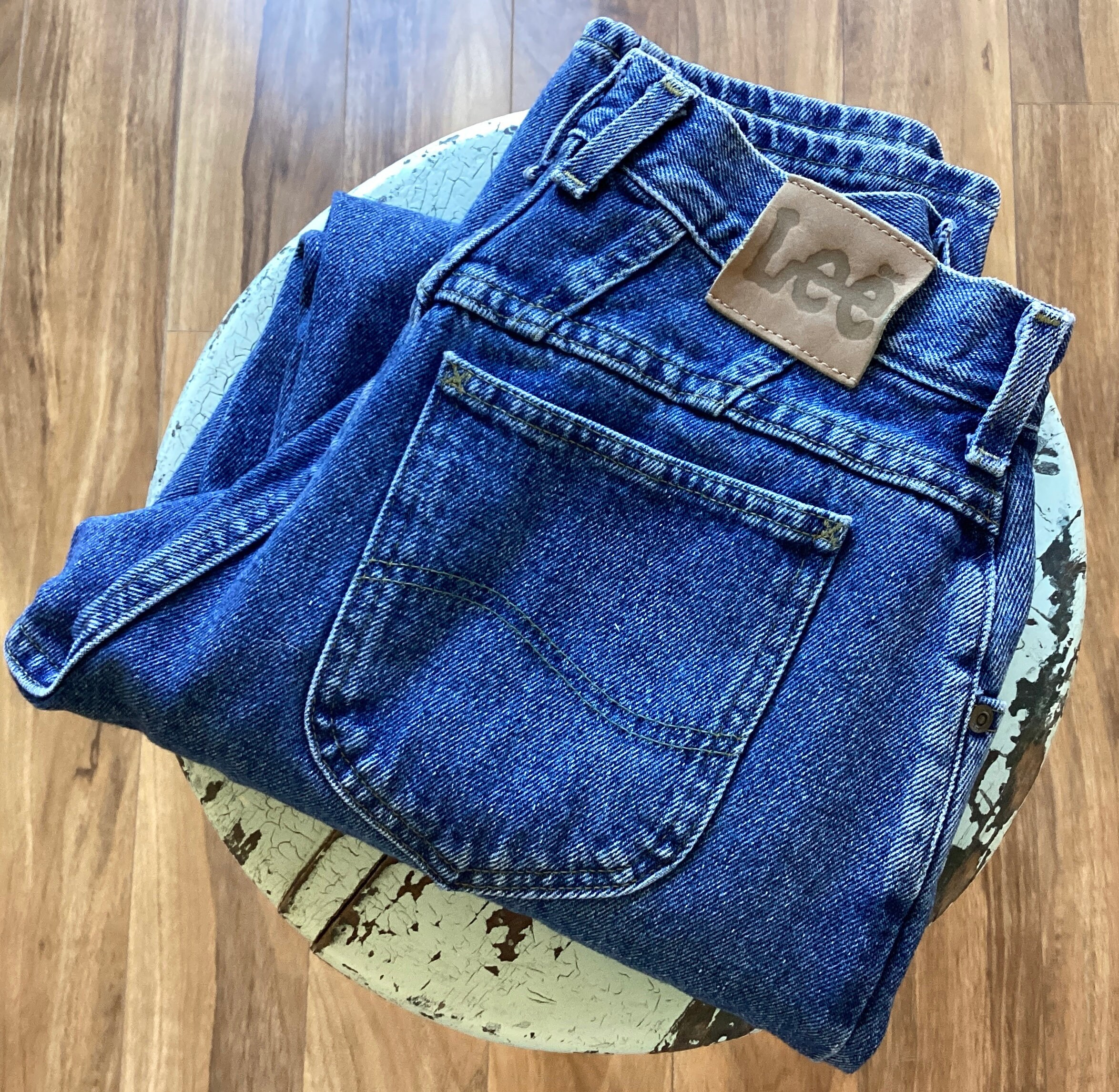 Vintage Indigo Jeans - Etsy