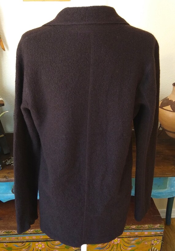 Vintage 70s - Beautiful Boiled Wool Sweater - Esp… - image 5
