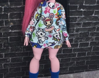 Outfit for G3 Drac monster dolls